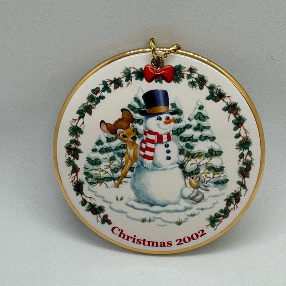 Disney Other - Scholastic Disney Bambi “First Snowfall” 2002 Ornament